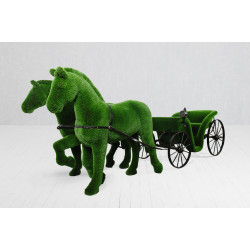 Two horse-drawn carriage ТЗ-1084