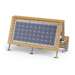 Smart solar bench Flash 02.025.1