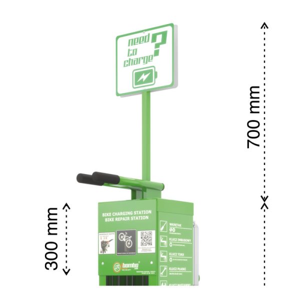 E-SCANDIC - Remondipunkt 220V pistikutega kergliikurite laadimiseks - Image 2